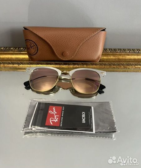 Очки Ray-Ban Clubmastet Aluminium RB3507