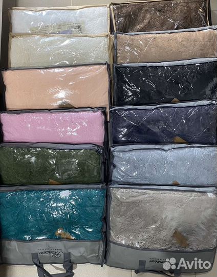 Плед из искусственного меха Евро