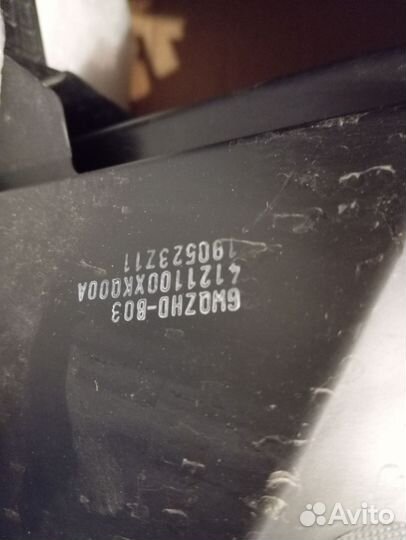 Фара левая на Haval F7x dual vision system