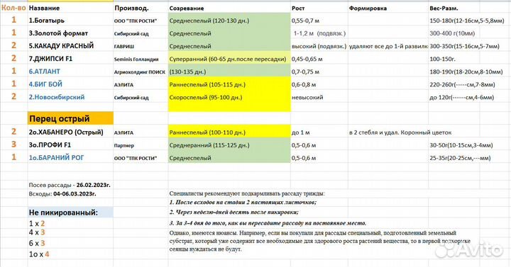 Продажа рассады перца, баклажан, томатов