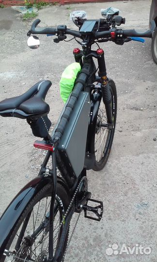 Электровелосипед, батарея, мотор