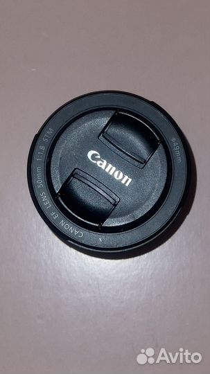 Объектив canon 50mm 1 8 stm