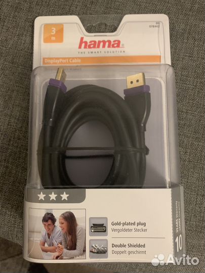 Кабель DisplayPort 3 м