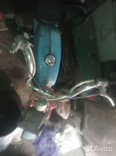 Мопед дельта СССР с ножным