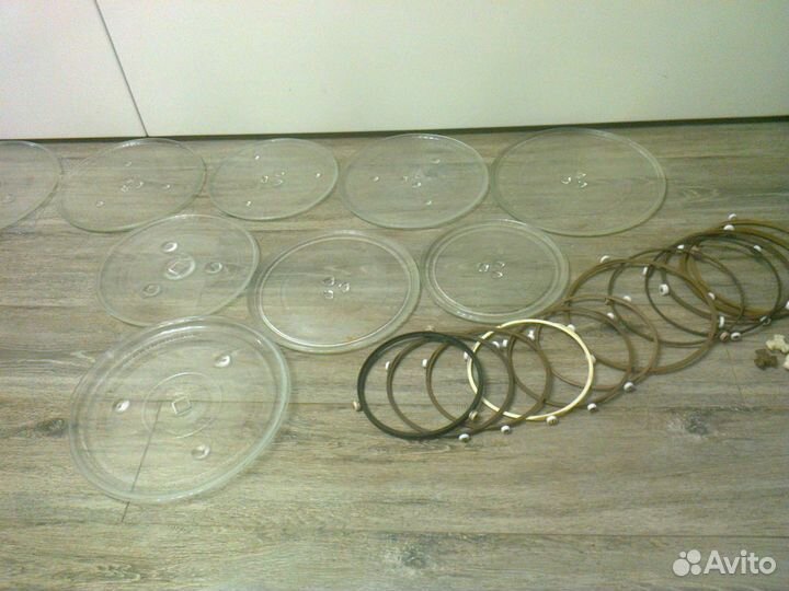 Тарелки для микроволновки, колесики, серединки