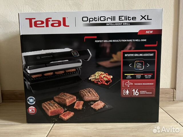 Электрогриль Tefal Optigrill Elite XL GC760D30