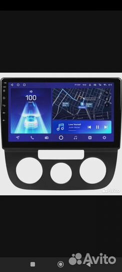 Переходная рамка 10.Android для volkswagen Jetta 5