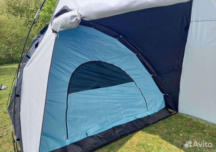 Палатка 4х местная с шатром- кухней