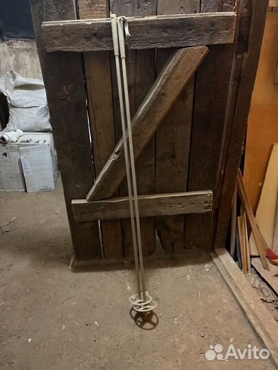 Лыжи деревянные (для высоких) Быстрица СССР без кр