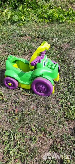 Машинка каталка Мегаблок