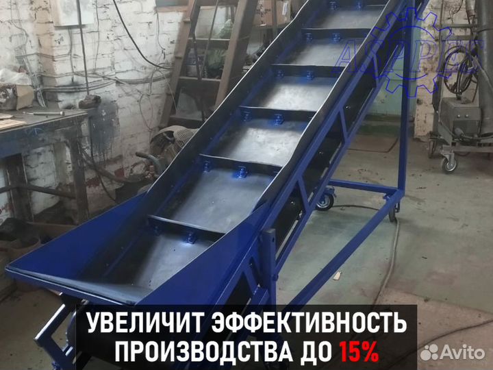 Конвейер ленточный. Транспортер