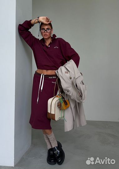 Костюм Miu Miu трикотажный