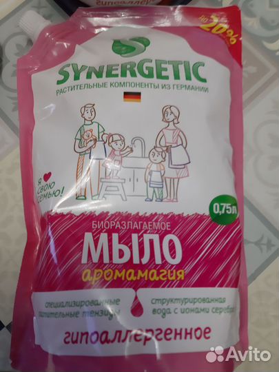 Мыло жидкое Synergetic