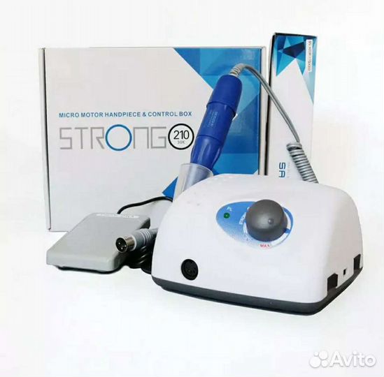 Аппарат для маникюра 65вт strong стронг 210