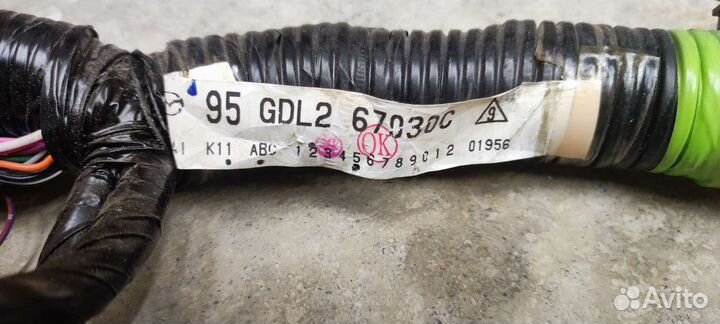 Проводка салона Mazda 6 Gh 2008 (б/у)