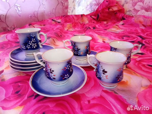 Сервизы Бронницкого завода и лфз