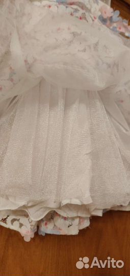 Платье для девочки 1-2 года размер 86