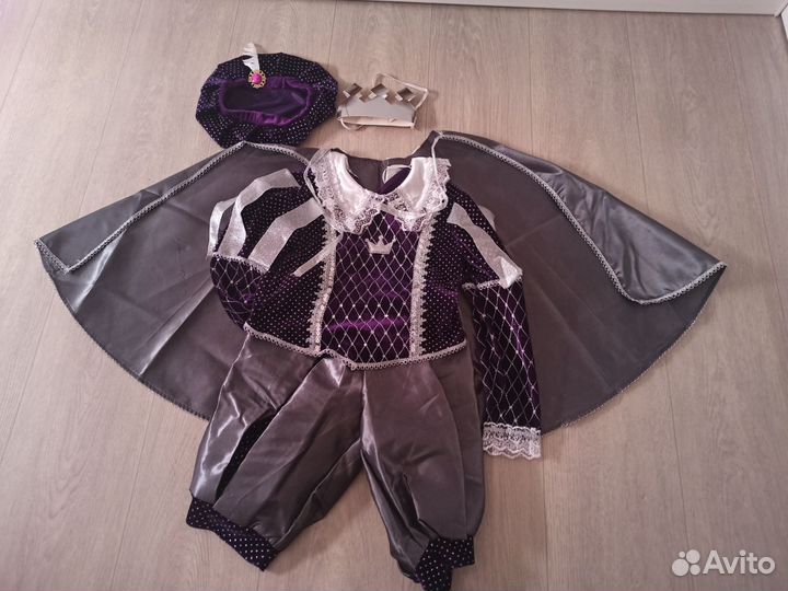 Карнавальный костюм принца на рост 116-122