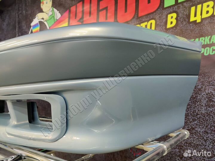 Бампер передний 2113 2114 2115 кристалл с полосой