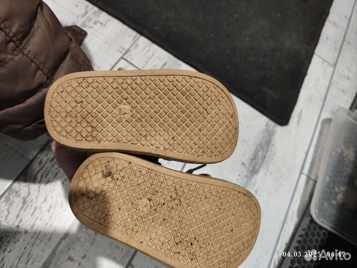 Детские ботиночки 22р