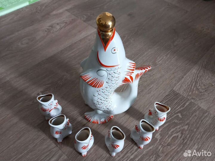 Сервиз Рыбки СССР