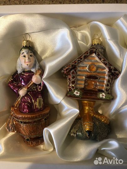 Набор авторских елочных игрушкек