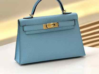 Сумка Hermes Kelly Mini Bleu Celeste, Москва