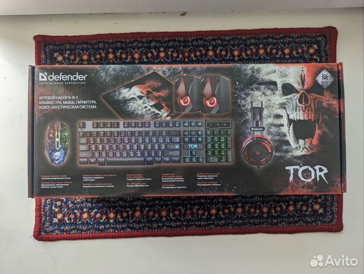 Новый игровой комплект 5 в 1 Defender Tor