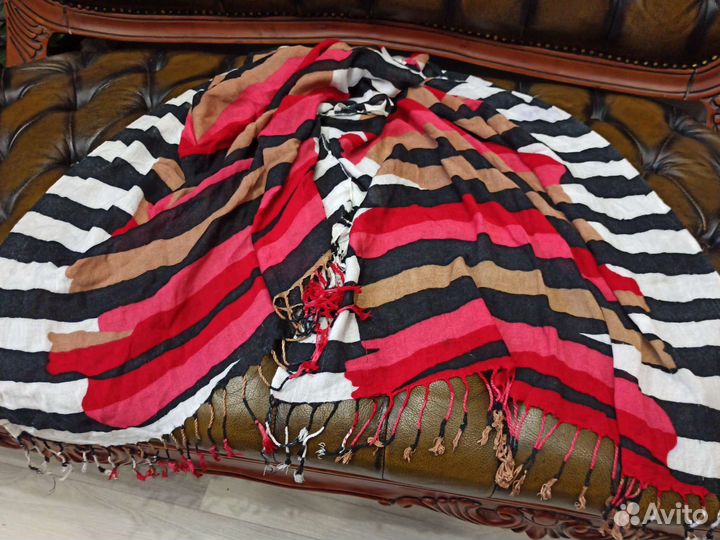 Палантин sonia rykiel хлопок/вискоза италия