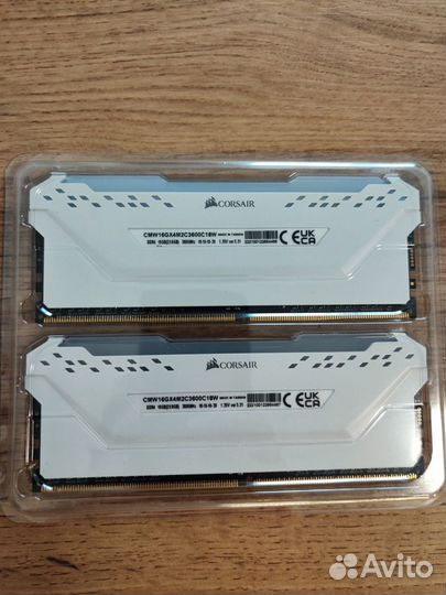 Оперативная память ddr4 16gb 3600 Corsair