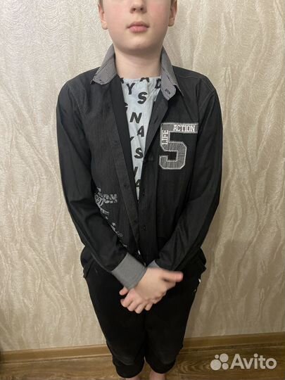 Рубашка для мальчика 146