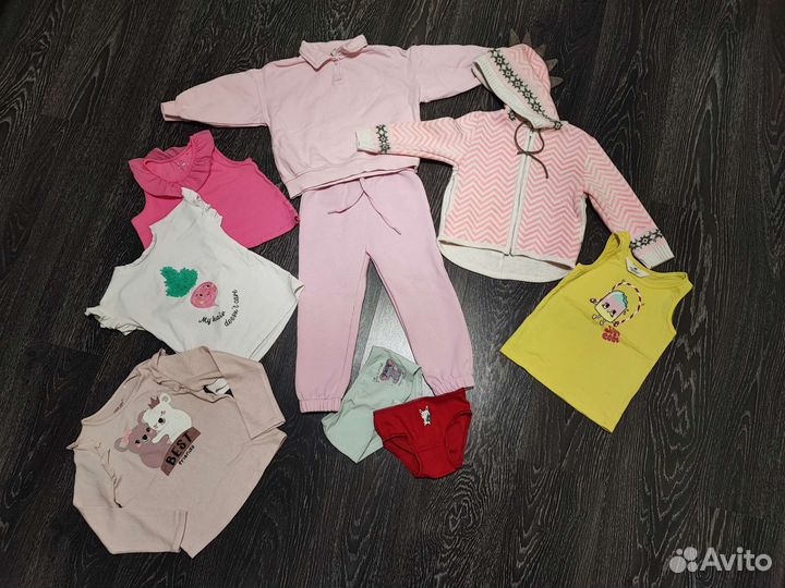 Вещи на девочку 104 пакетом