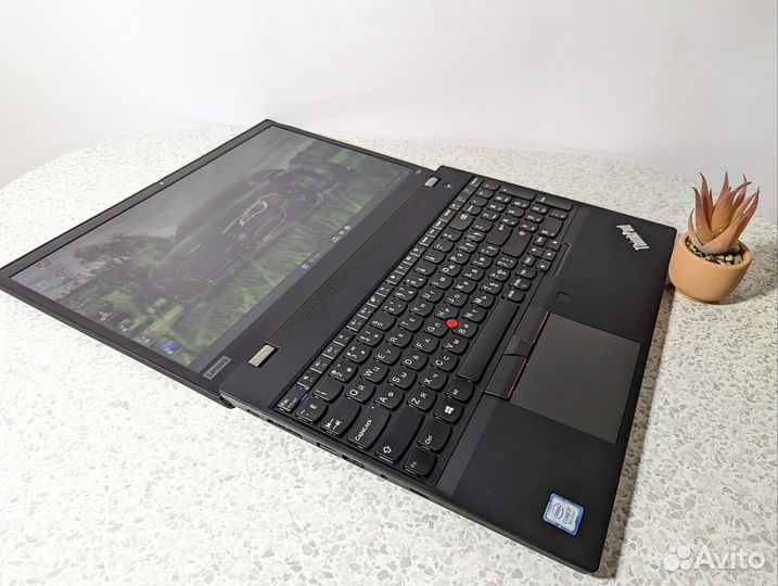 Большой Thinkpad T590 i7-8 ядер/16гб/IPs Матовый