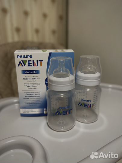 Бутылочки для кормления avent