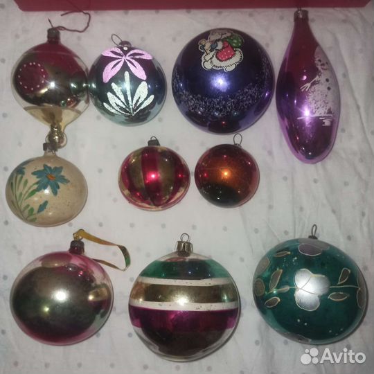 Ёлочные шары СССР