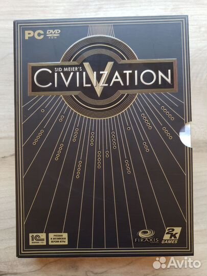 Подарочное издание игры Civilization V sid meier's