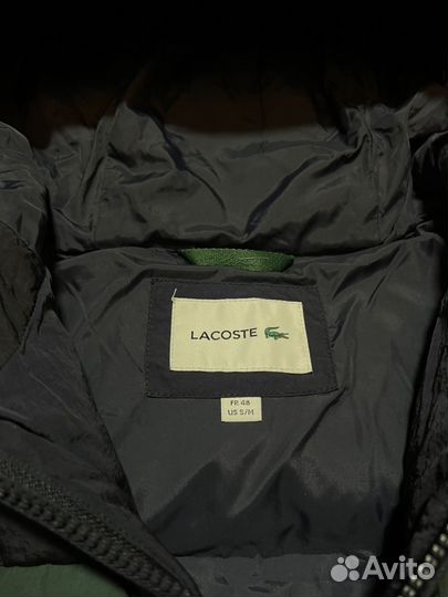 Пуховик Lacoste Оригинал