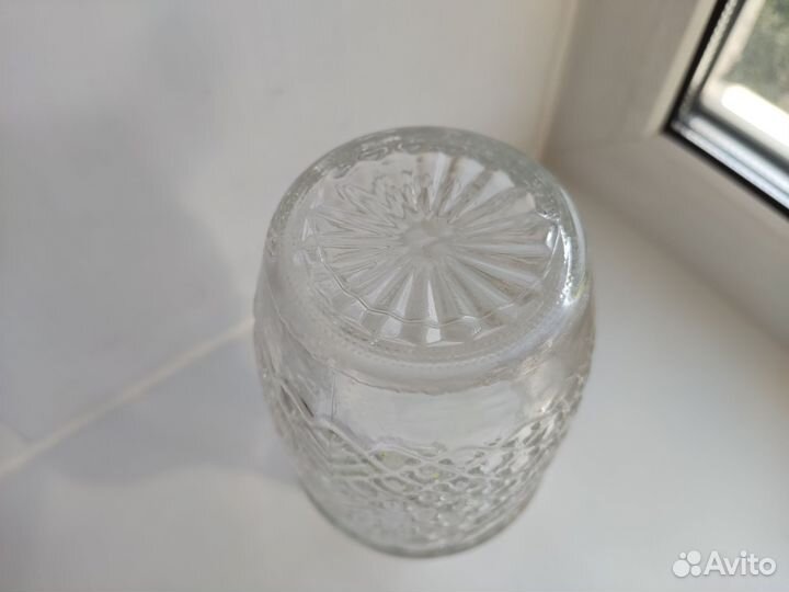 Стеклянный графин штоф 0,3 литра