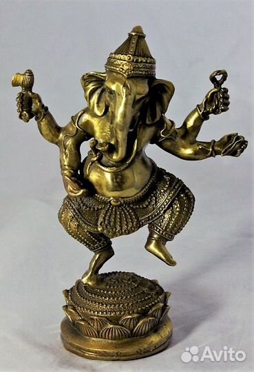 Ганеша - Китайская статуэтка из Бронзы ru*150