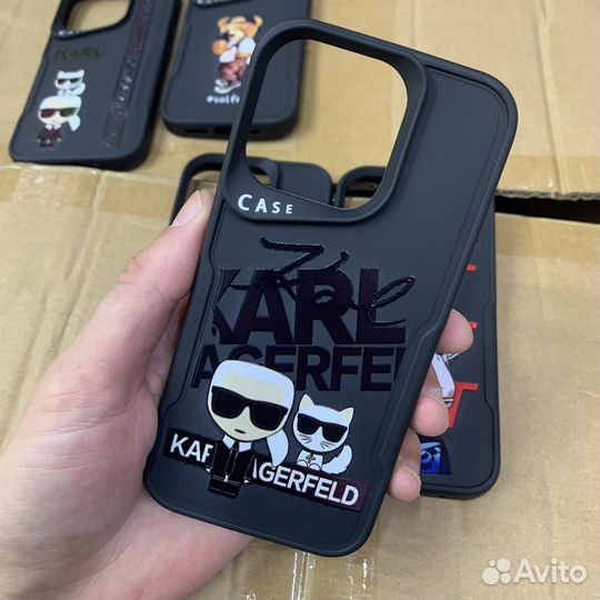 Чехол на iPhone Samsung Xiaomi Karl Lagerfeld