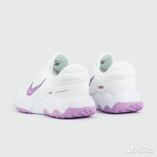 Кроссовки Nike Renew Ride 3 White Violet Wmns