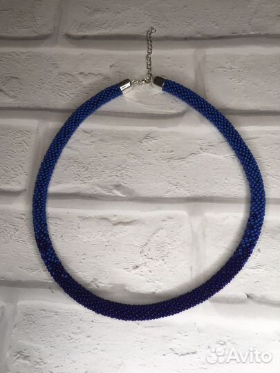 Ожерелье-жгут из бисера