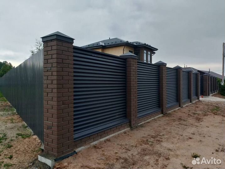 Забор жалюзи Казань