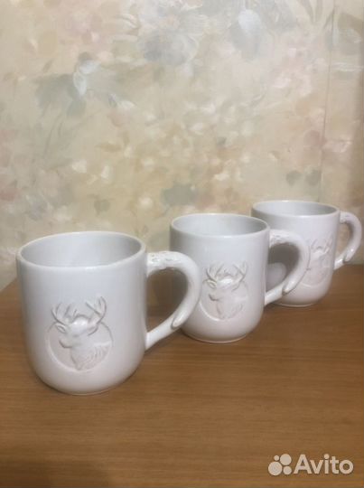 Кружки «Олень» керамика