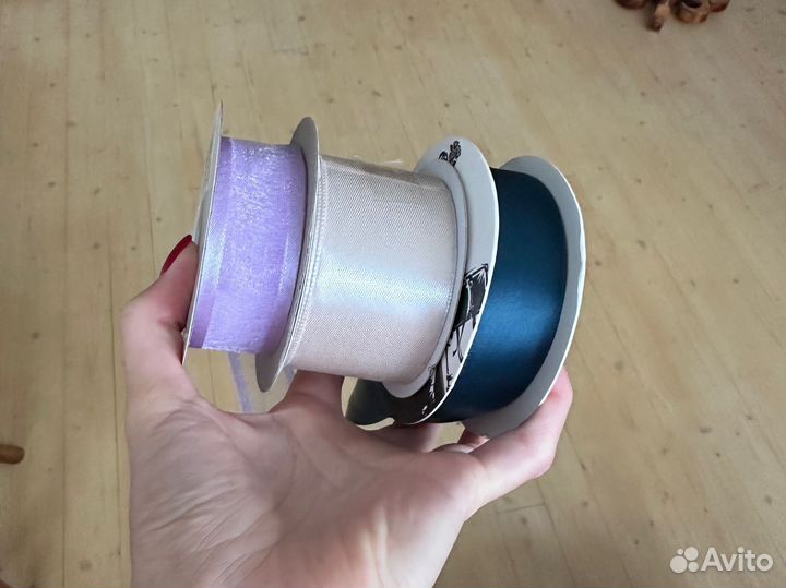 Мыльные цветы, шляпные коробки, упаковка, пленка