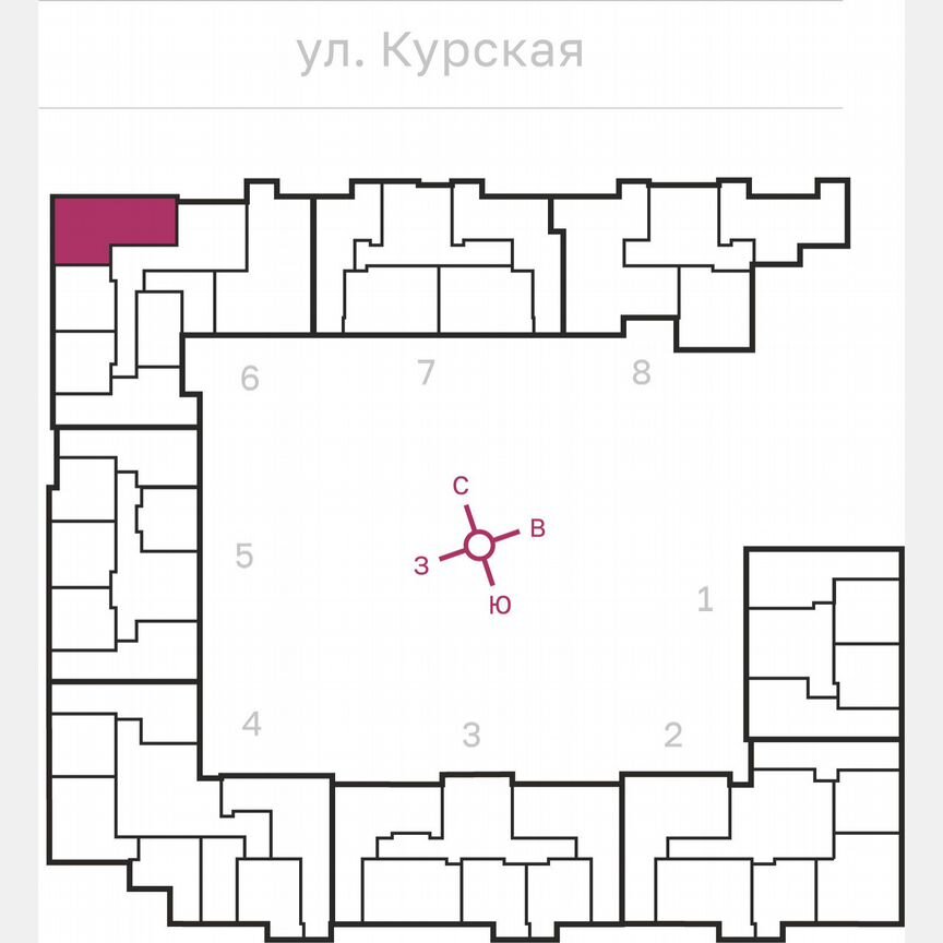 3-к. квартира, 73,6 м², 10/10 эт.