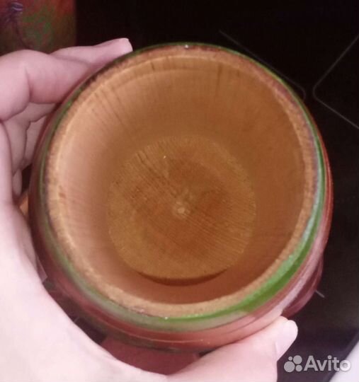 Деревянные бочонки с крышками 5 шт