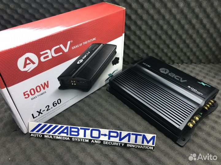 Усилитель 2-х канальный ACV LX-2.60