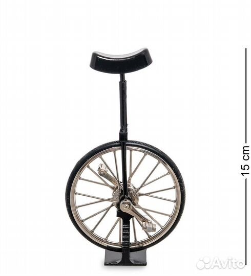 Фигурка-модель 1:10 Моноцикл Unicycle черный A2148234