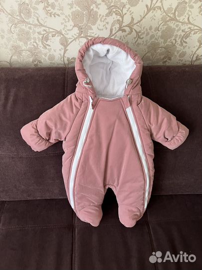 Комбинезон зимний для новорожденных